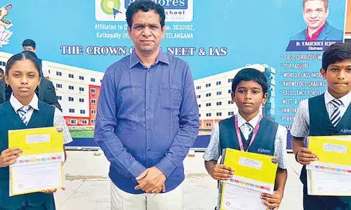 Alphores students excel in Olympiad