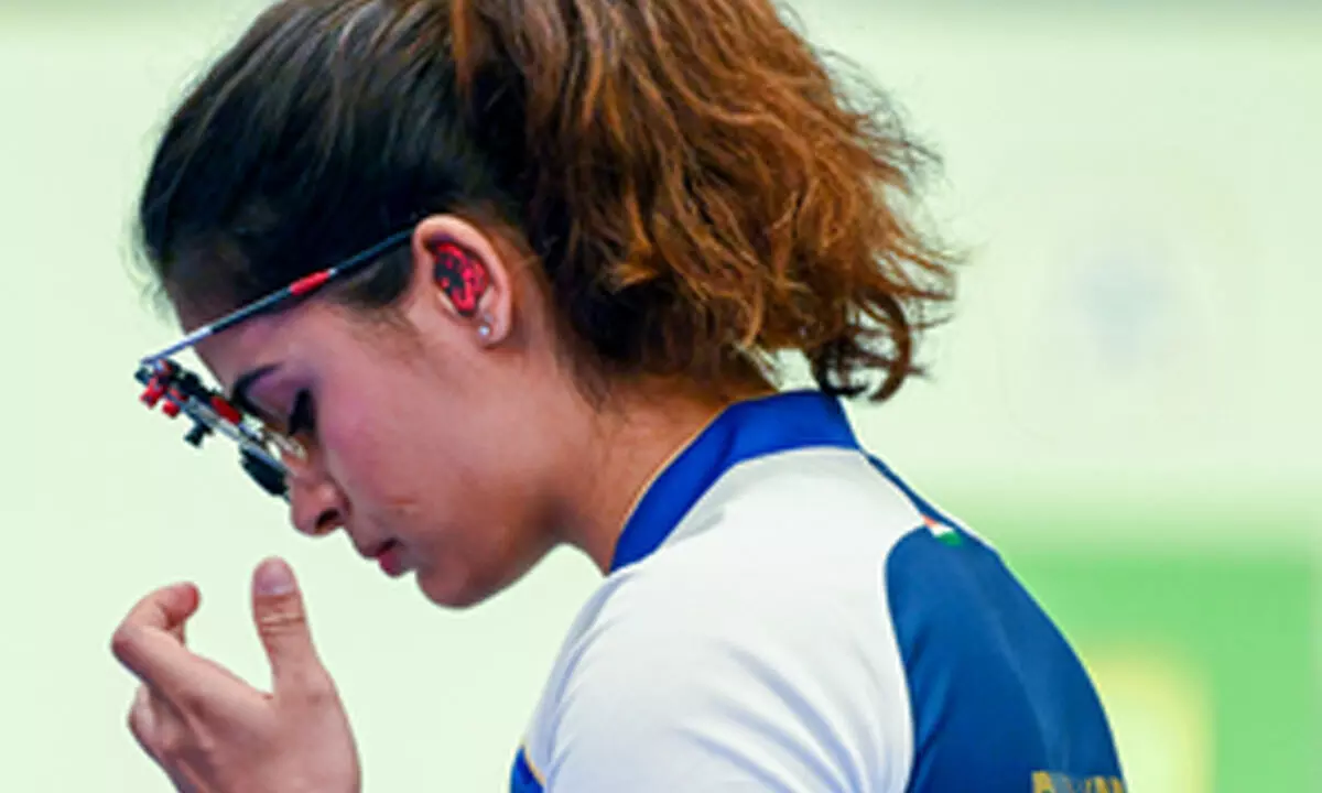 Paris Olympics: Manu finishes fourth in 25m pistol womens final