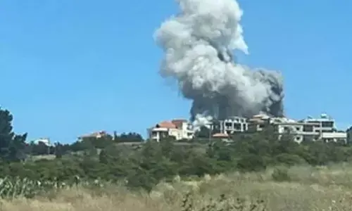 Hezbollah military official killed in air strike in Lebanon