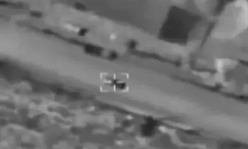 Israeli drone strikes vehicle on Damascus-Beirut highway, killing occupant