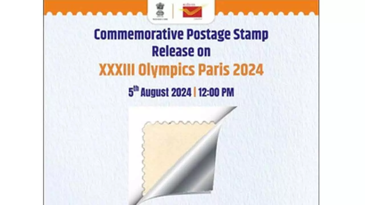 Centre to celebrate Paris Olympics with commemorative postage stamps