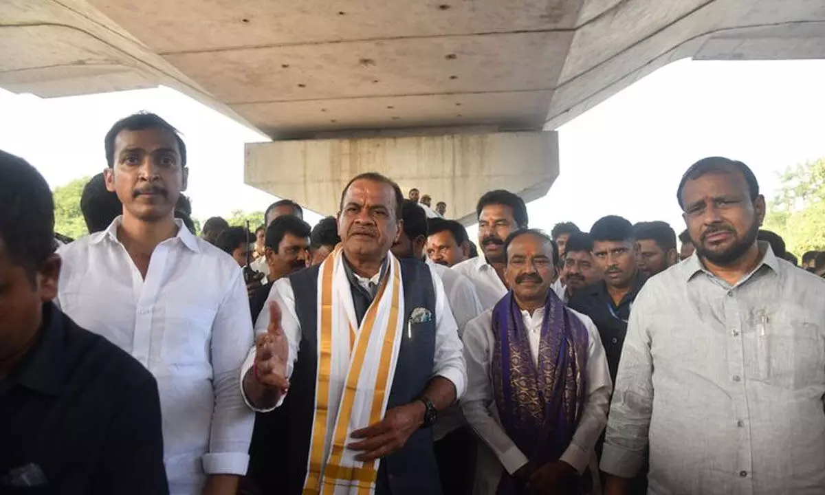 Uppal-Ghatkesar flyover will be ready in 18 months: R&B Minister