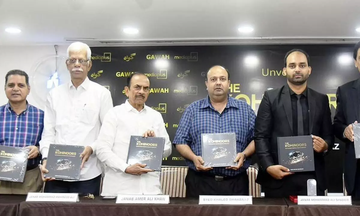 Book launched on prominent personalities who shaped Hyderabad