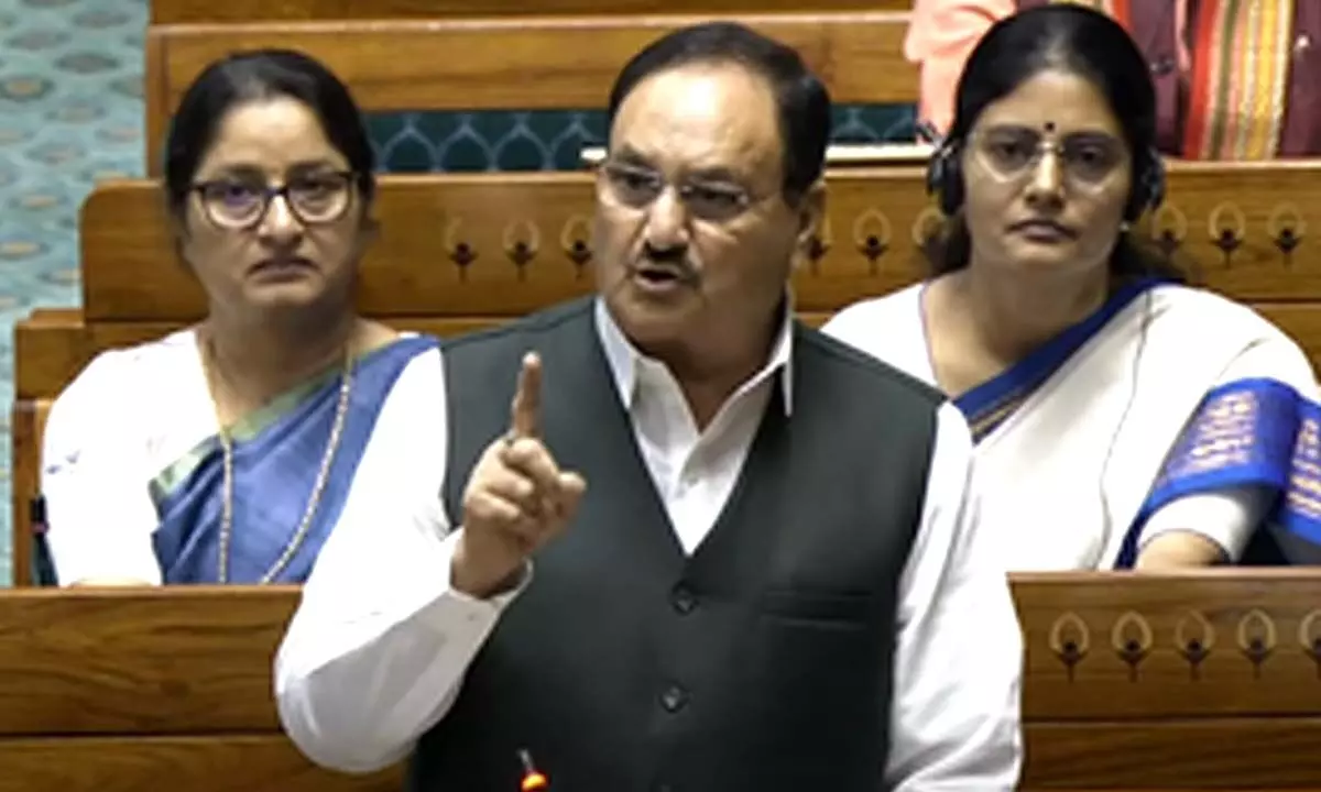 Health sector budget marked an increase of 164 per cent since 2014: J P Nadda