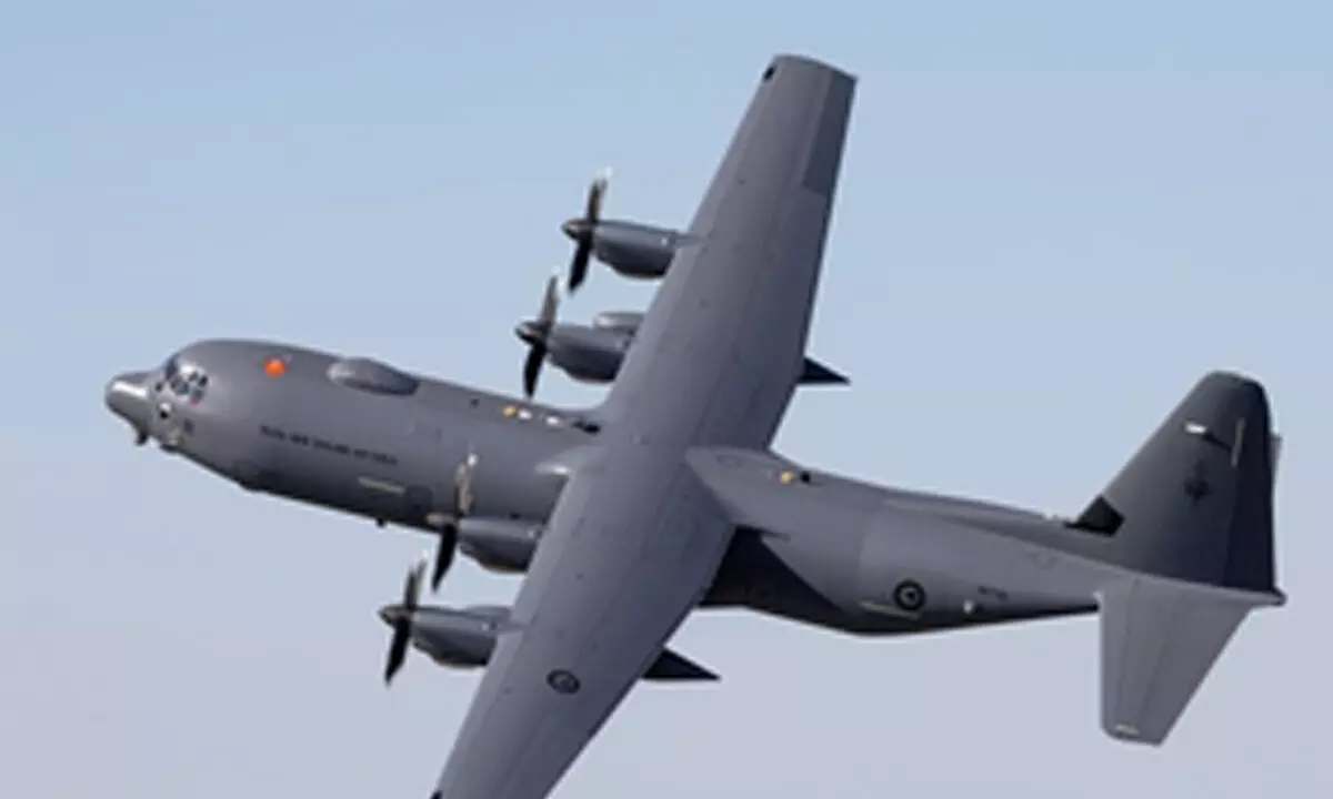 New Zealands first C-130J Hercules takes flight