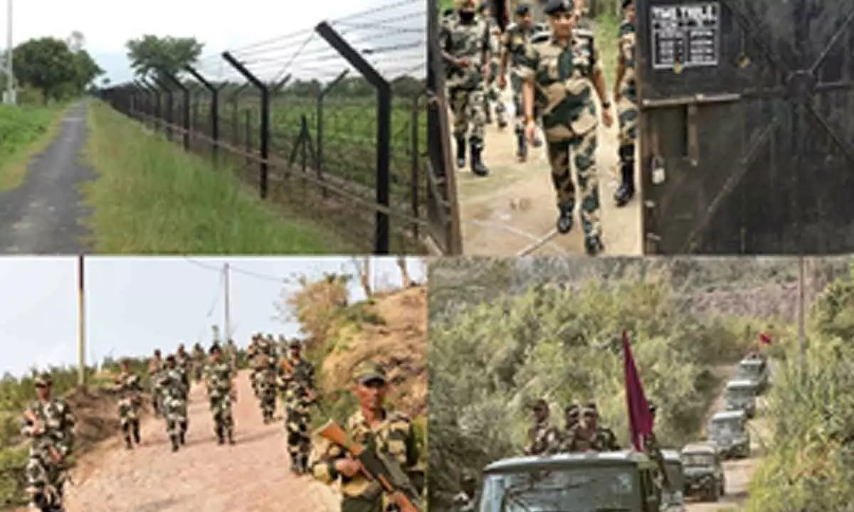 BSF on high alert along Indo-Bangla border amid turmoil in Bdesh