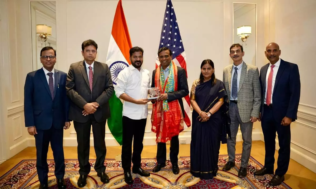 Telangana Chief Minister Revanth Reddy concludes huge expansion agreement with global major Cognizant