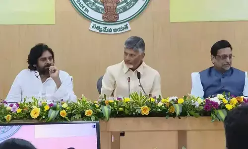CM Chandrababu announces Pedala Sevalo program at collectors conference