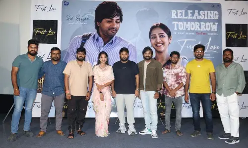 First Love Song Launched in SS Thaman