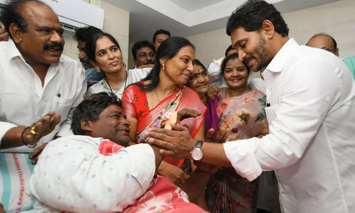 TDP attacks will not deter us, says Jagan