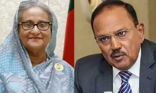 NSA Doval meets Hasina, briefs PM