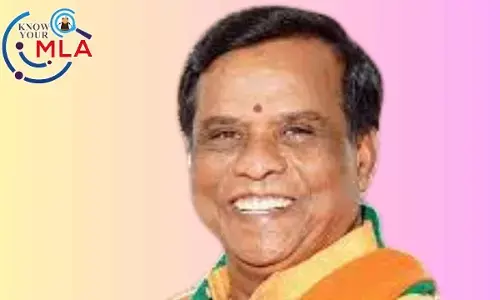 Know Your MLA: His goal is to make Nizamabad a global city