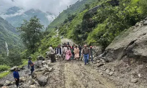 Congress-led Himachal govt doing nothing to help victims: Kangana in disaster-hit Samej village