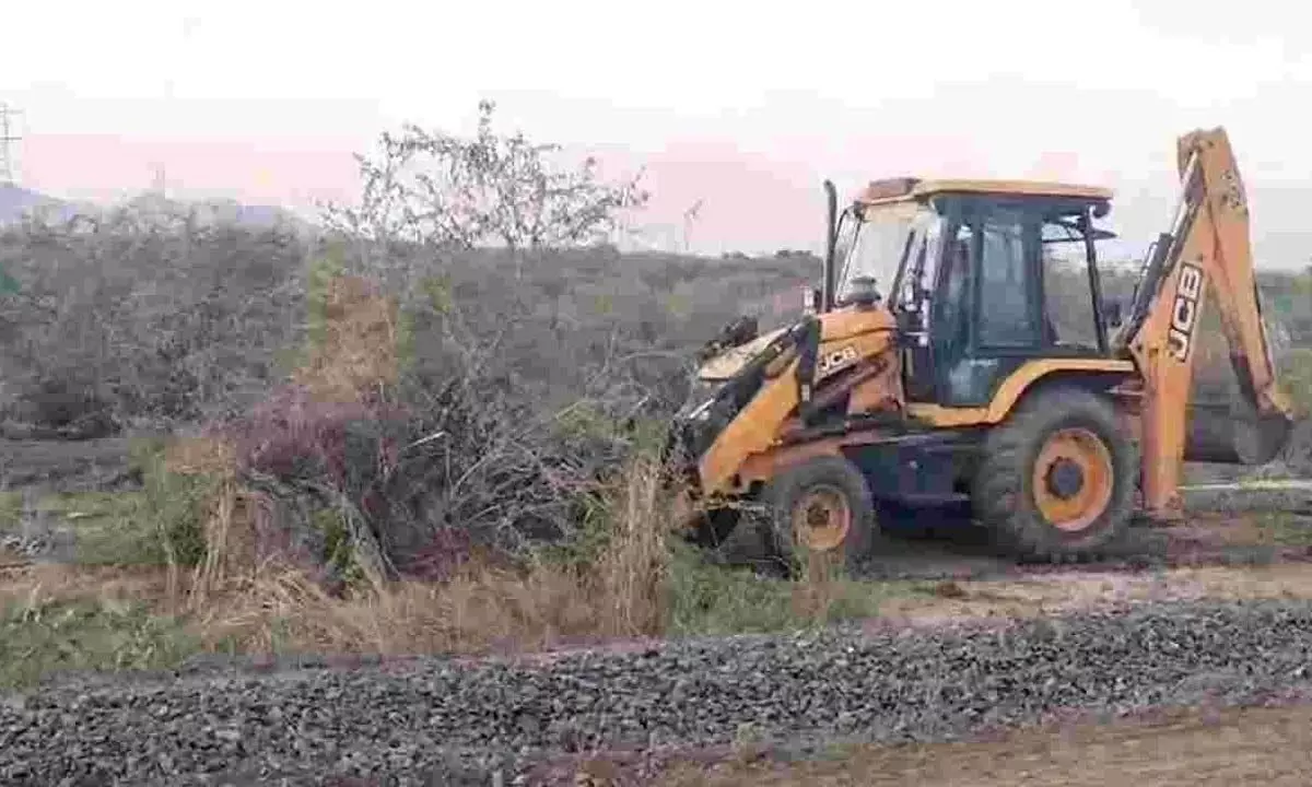 Jungle Clearance Work Begins in Amaravati Capital