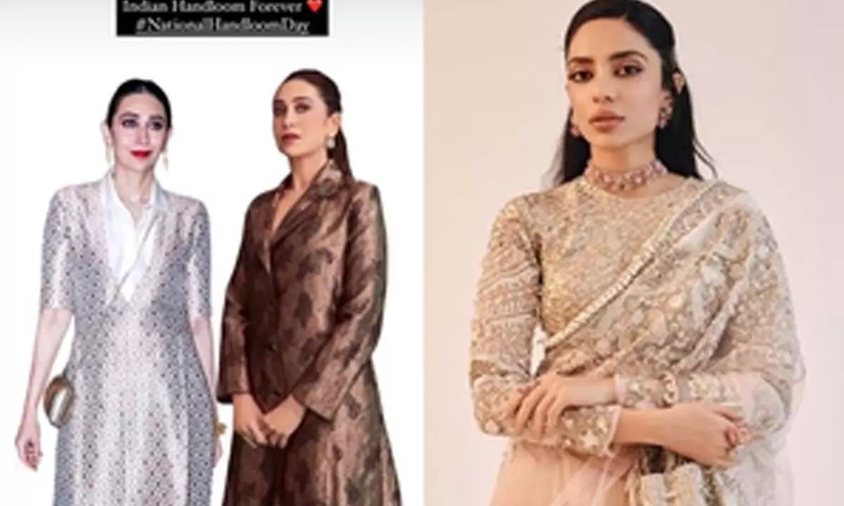 Sobhita Dhulipala, Karisma Kapoor confess love for Indian handloom