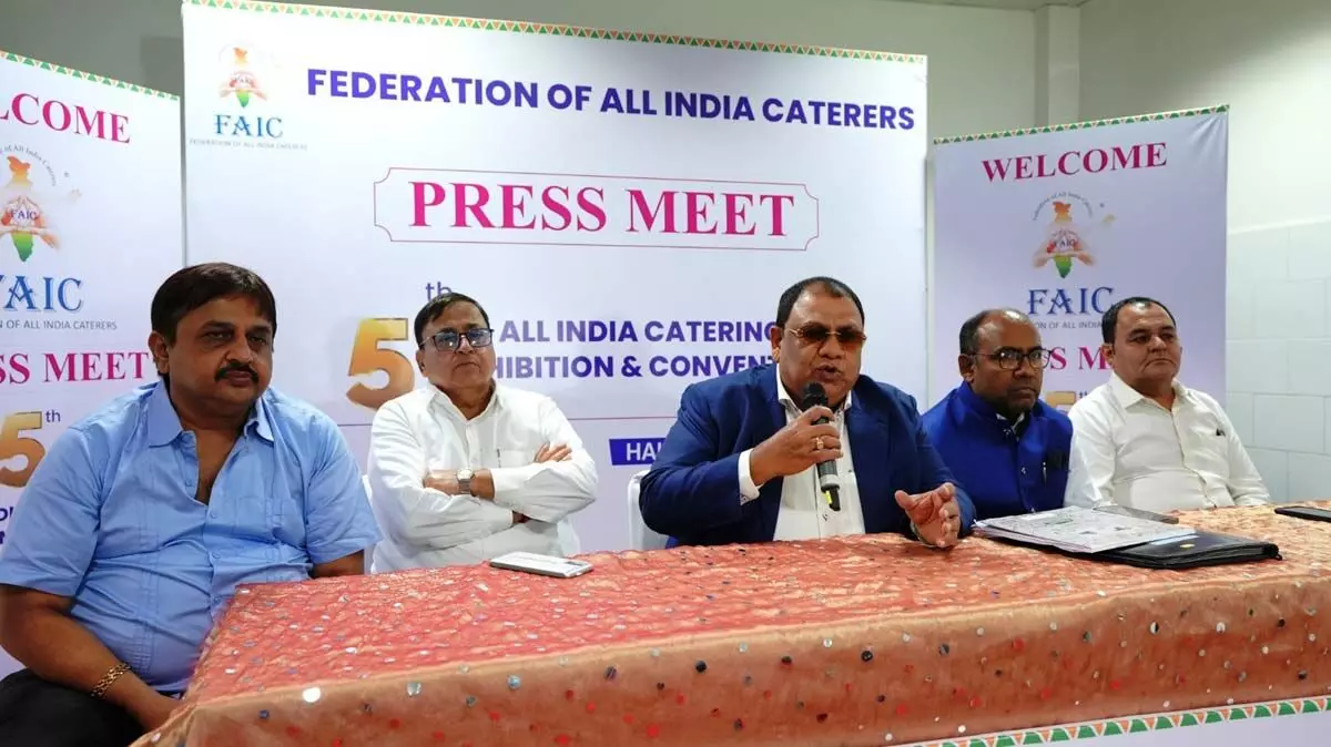 Federation of All India Caterers (FAIC) 5th Convention Exhibition to be held from 9th at Hyderabad