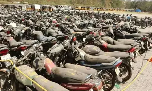 Hyderabad: City cops auction 1,161 vehicles, earn Rs 91.43L