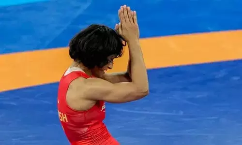 Vinesh Phogat Disqualified From Paris Olympics 2024 Womens Wrestling Final For Being Overweight