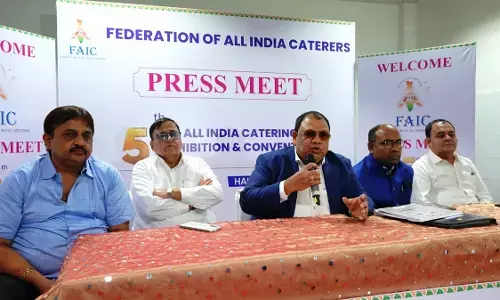 Federation of All India Caterers (FAIC) 5th Convention Exhibition to be held from 9th at Hyderabad