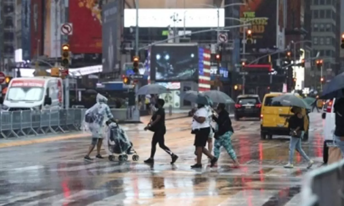 Tropical storm Debby makes second US landfall