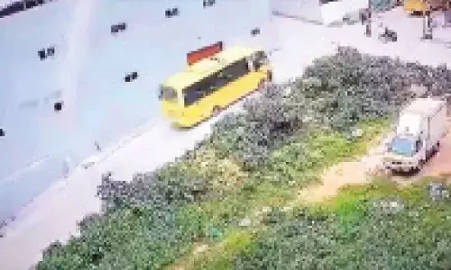 Students injured as school bus overturns