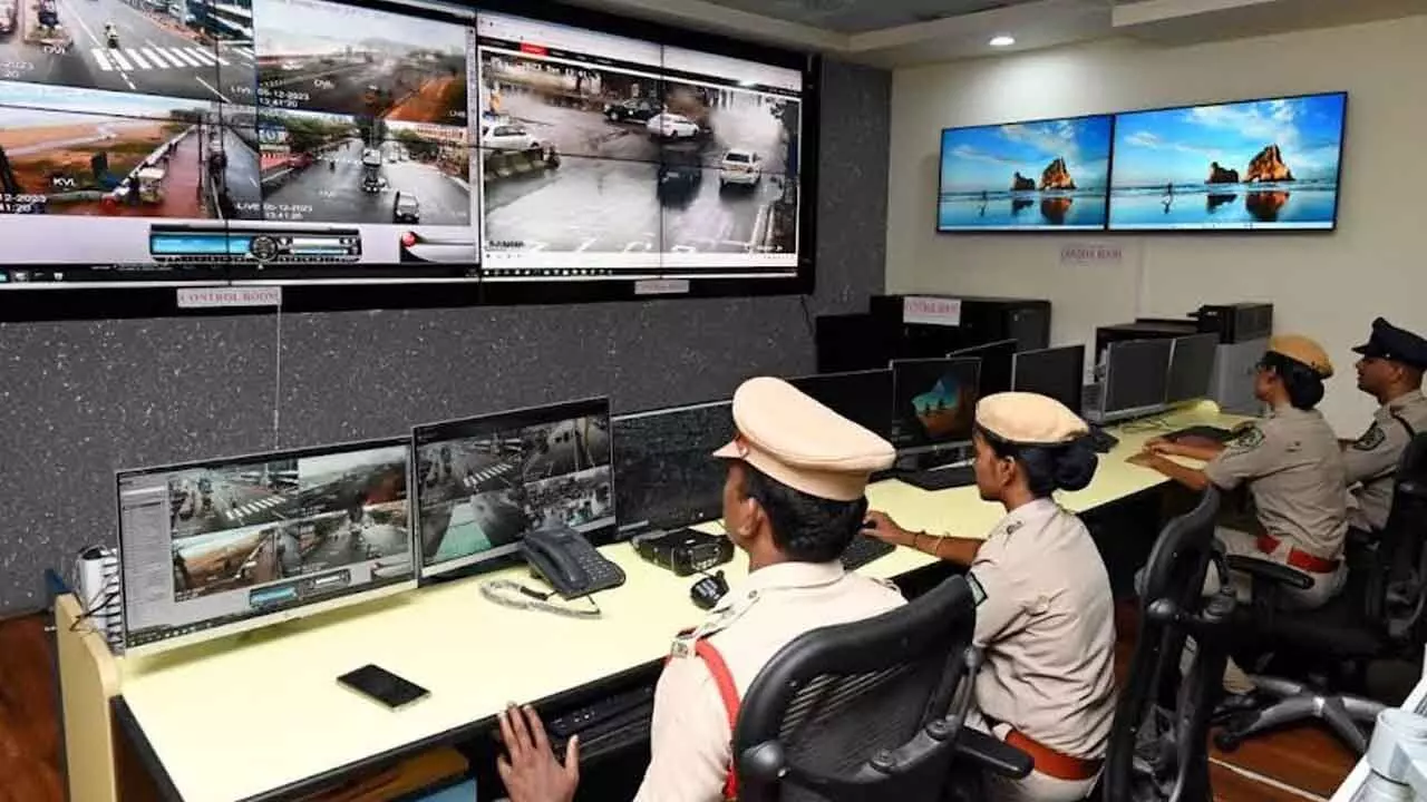 Visakhapatnam: City police to focus more on CCTV cams to bring down crime