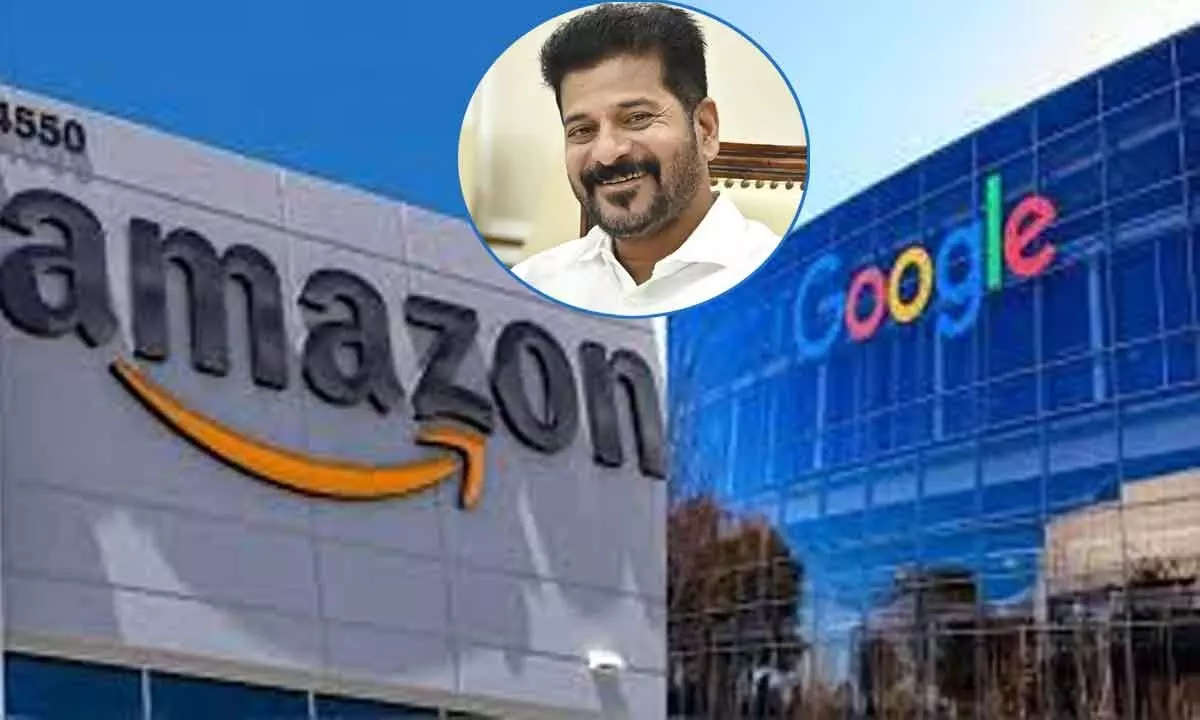 Telangana CM Revanth Reddy to meet Google and Amazon representatives