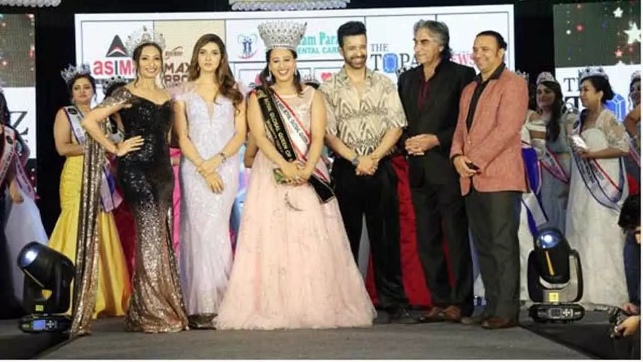 SOA faculty Deepika earns laurels at beauty pageant