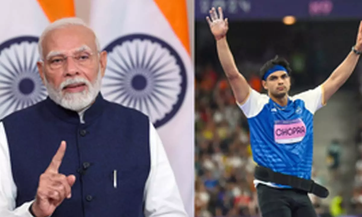 PM Modi dials Neeraj Chopra, hails sportsman spirit of Olympian’s family