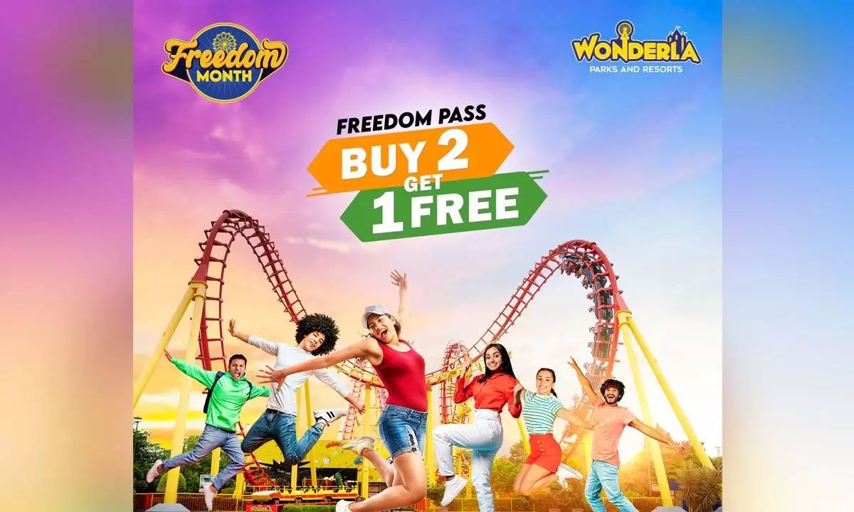 Celebrate Independence Day with Exciting Buy 2 Get 1 Free Offer at Wonderla!