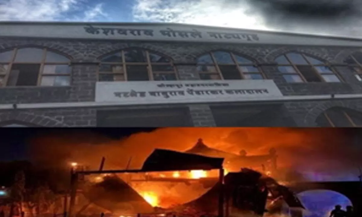 Congress seeks probe into blaze that gutted historic 109-year-old Kolhapur theatre