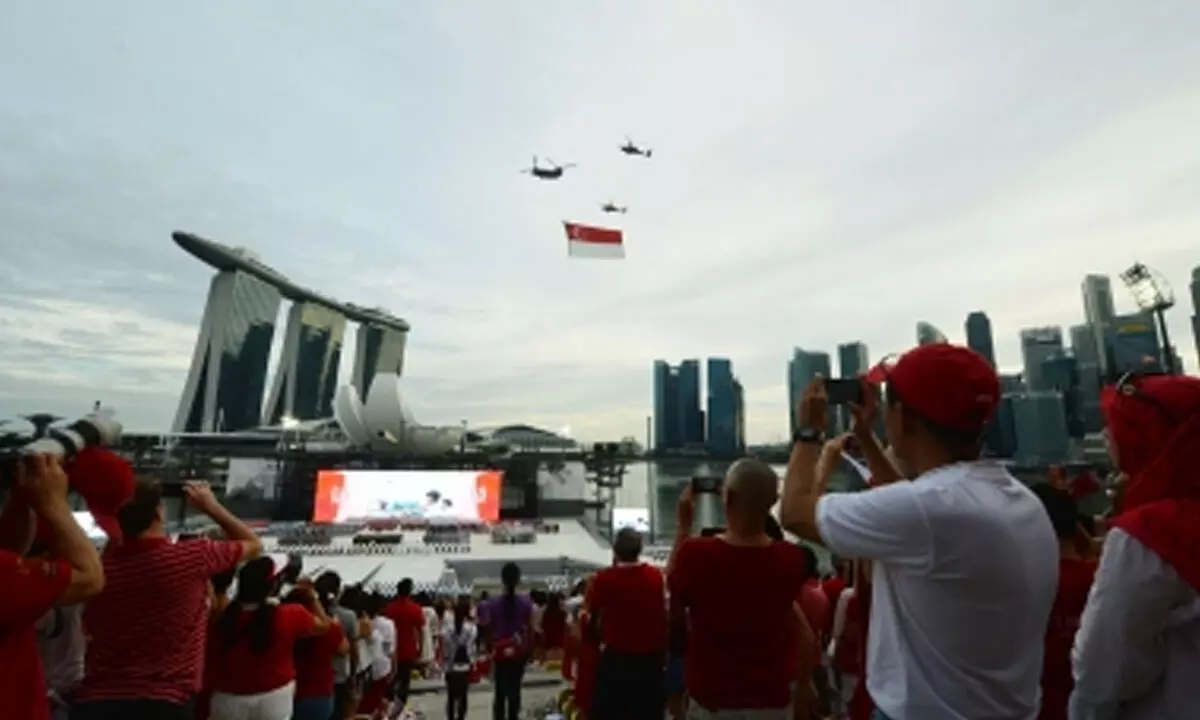 Singapore holds National Day parade