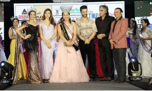 SOA faculty Deepika earns laurels at beauty pageant