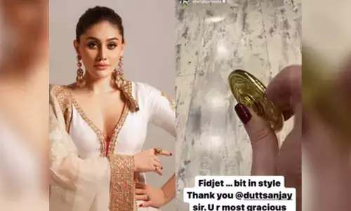 Shefali Jariwala gets a special gift from ‘gracious’ Sanjay Dutt Shefali Jariwala gets a special gift from ‘gracious’ Sanjay Dutt