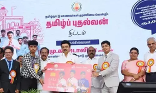 Stalin inaugurates Tamil Puthalvan’ scheme to provide Rs1,000 monthly aid to college boys