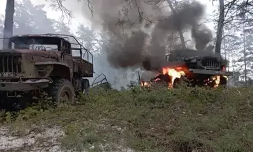 Ukraine downs 27 Russia-launched drones