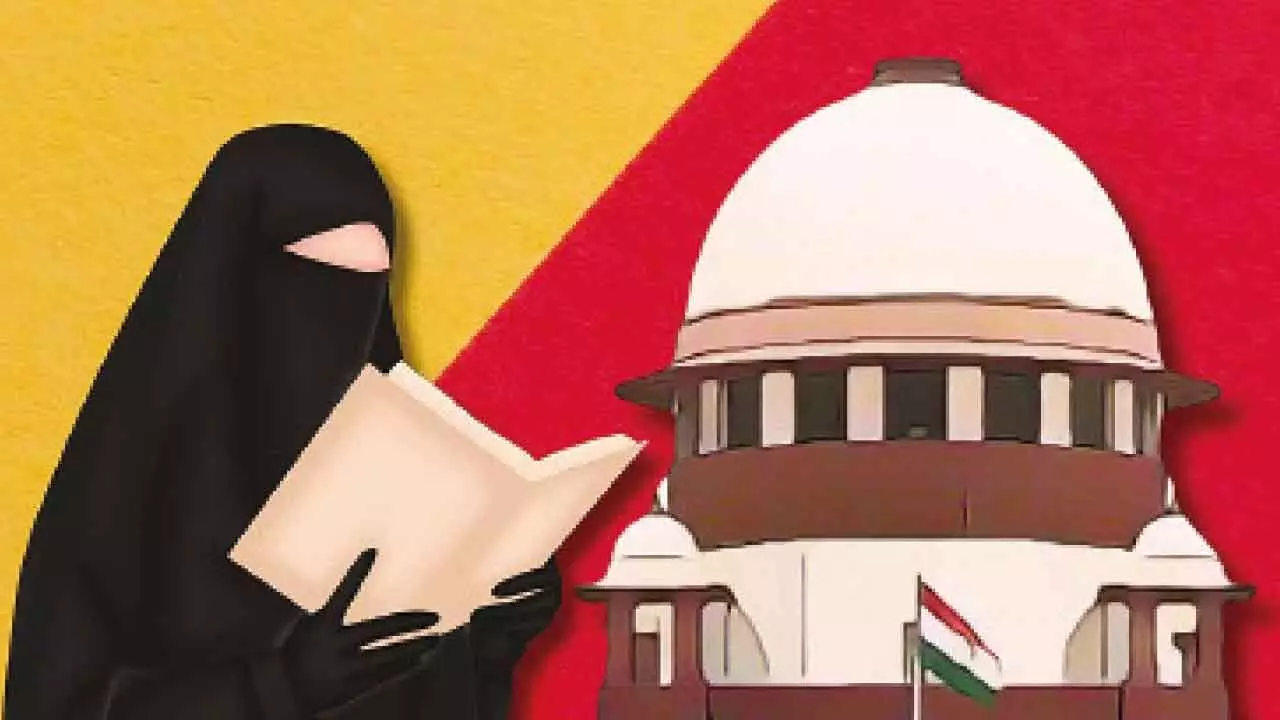 SC stays college circular banning hijab, burqa, cap