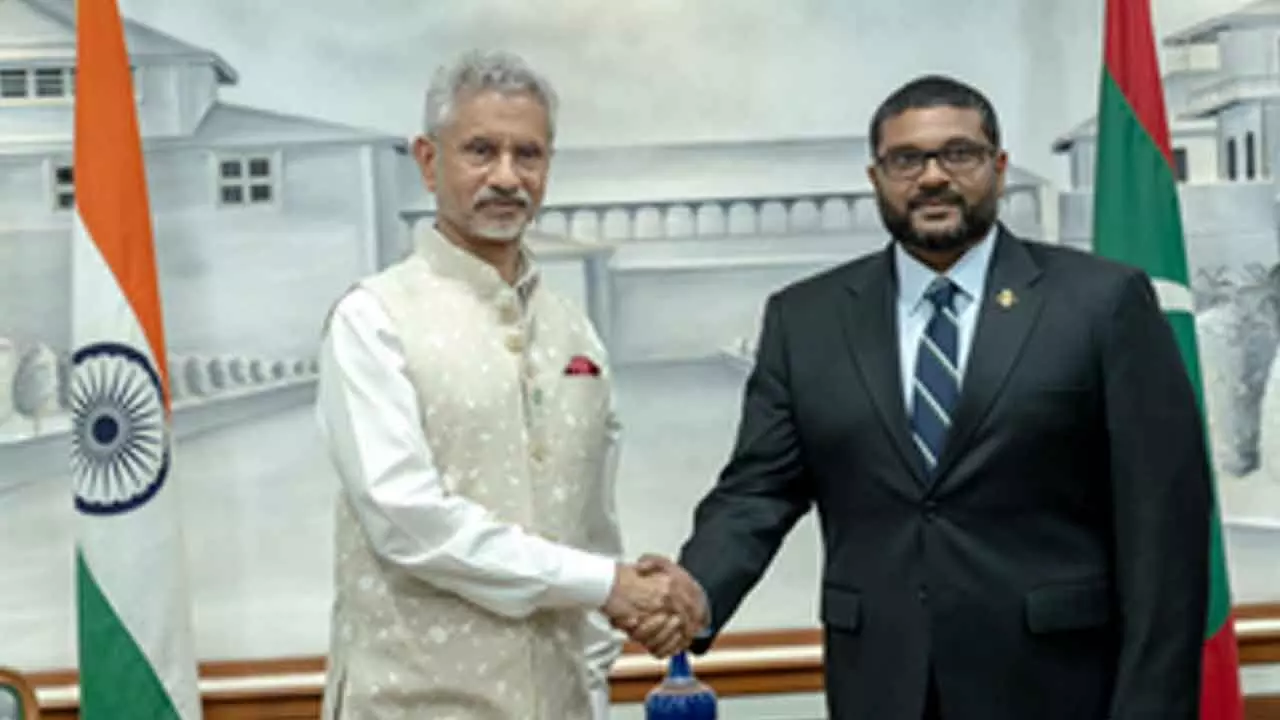 EAM Jaishankar meets Maldivian Defence Minister, discusses security cooperation