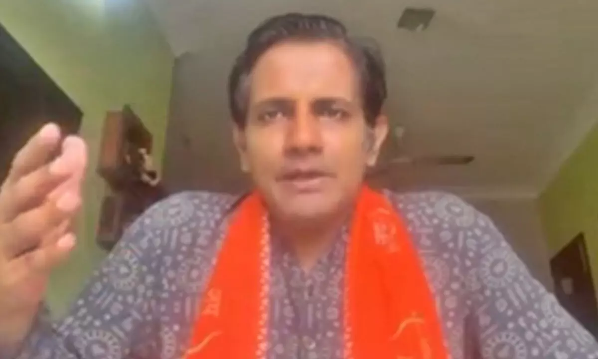 BJP spokesman Tuhin Sinha seeks clarity on Rahul Gandhis London meeting