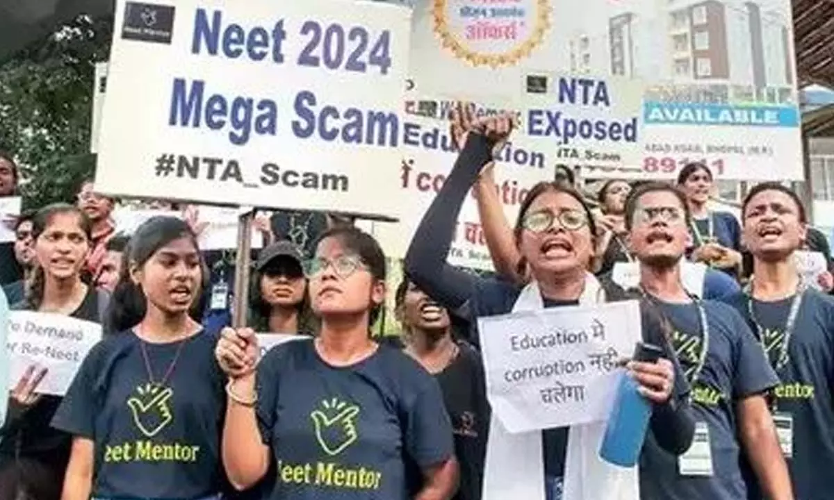 Dreams sour for lakhs due to NEET fiasco