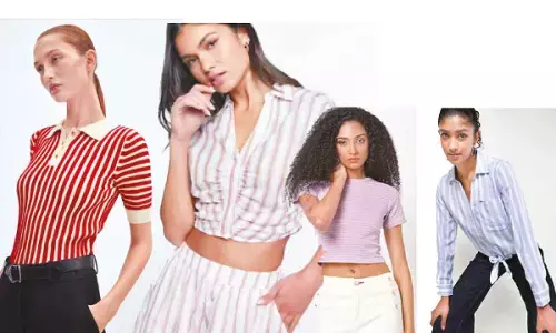 Stripped patterns at its peak