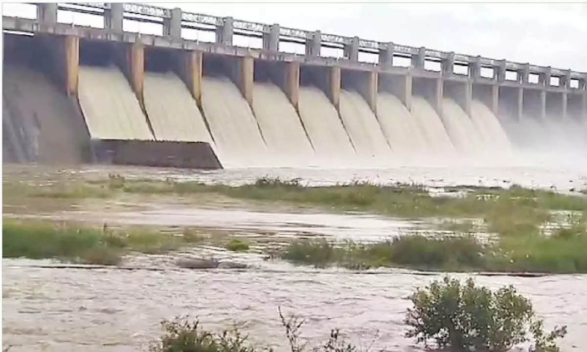 With steady inflows, Tungabhadra reservoir nears full capacity