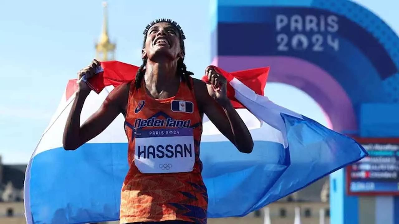 Paris Olympics: Sifan Hassan clinches gold in womens marathon