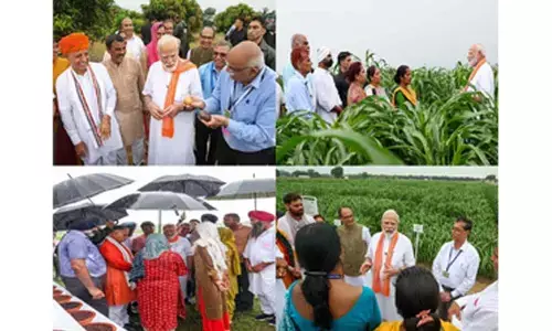 Farmers rejoice over launch of climate resilient varieties, share experience of meeting PM Modi