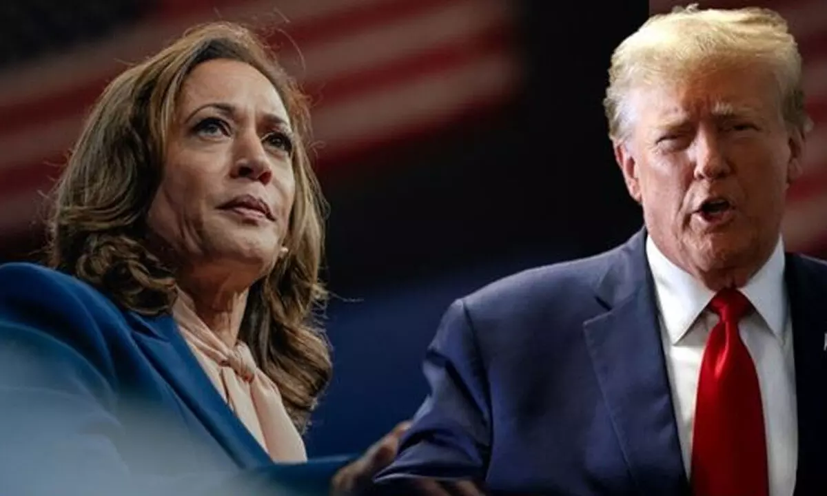 Kamala Harris 4 points ahead of Trump in 3 key swing states