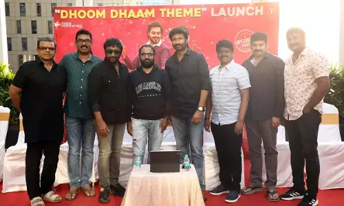 Gopichand, Srinu Vaitlaunveil ‘Dhoom Dhaam’ teaser;set for release on Sep 13