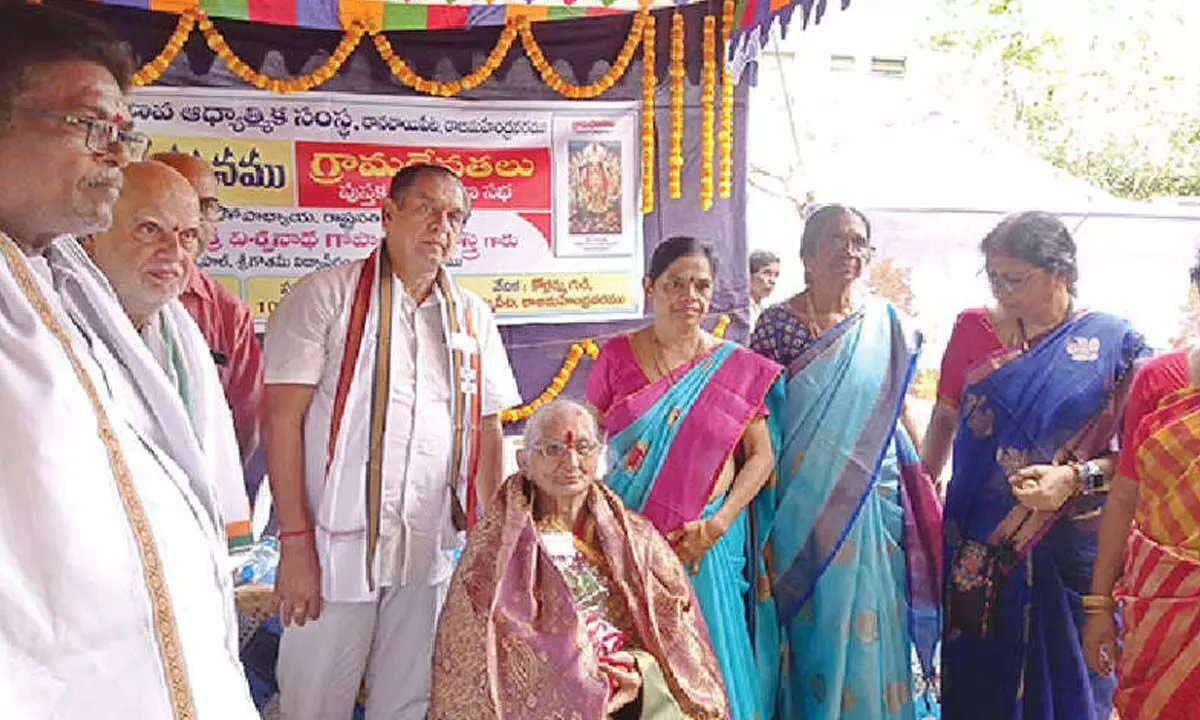 ‘Grama Devatalu’ book released