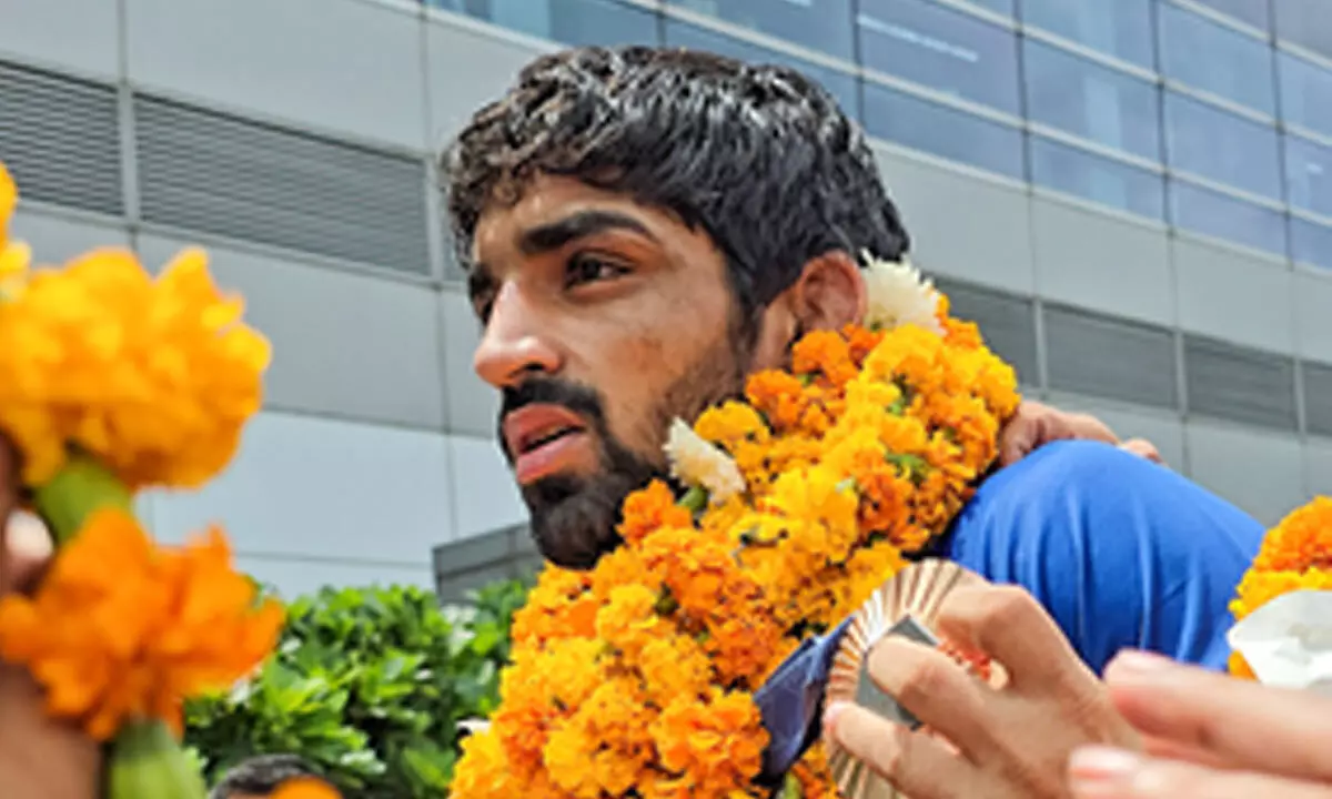 Aman Sehrawat vows to bag a gold medal in LA 2028 Olympics