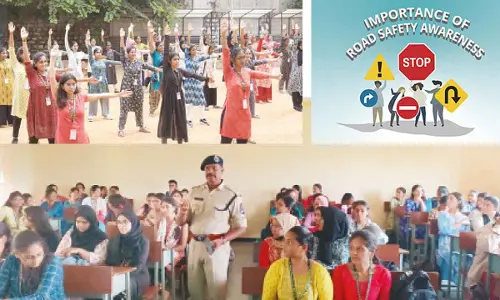Hyderabad: Traffic cops hold awareness session