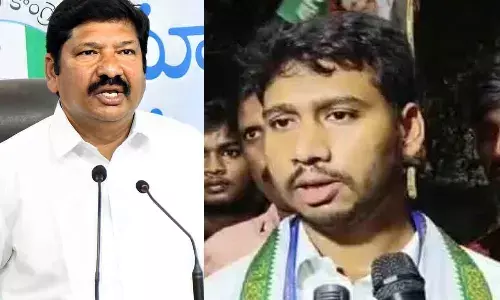 Former Minister Jogi Rameshs son arrested following raids